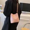 IELGY Spring Summer Retro Commuter Portable Bucket Bag