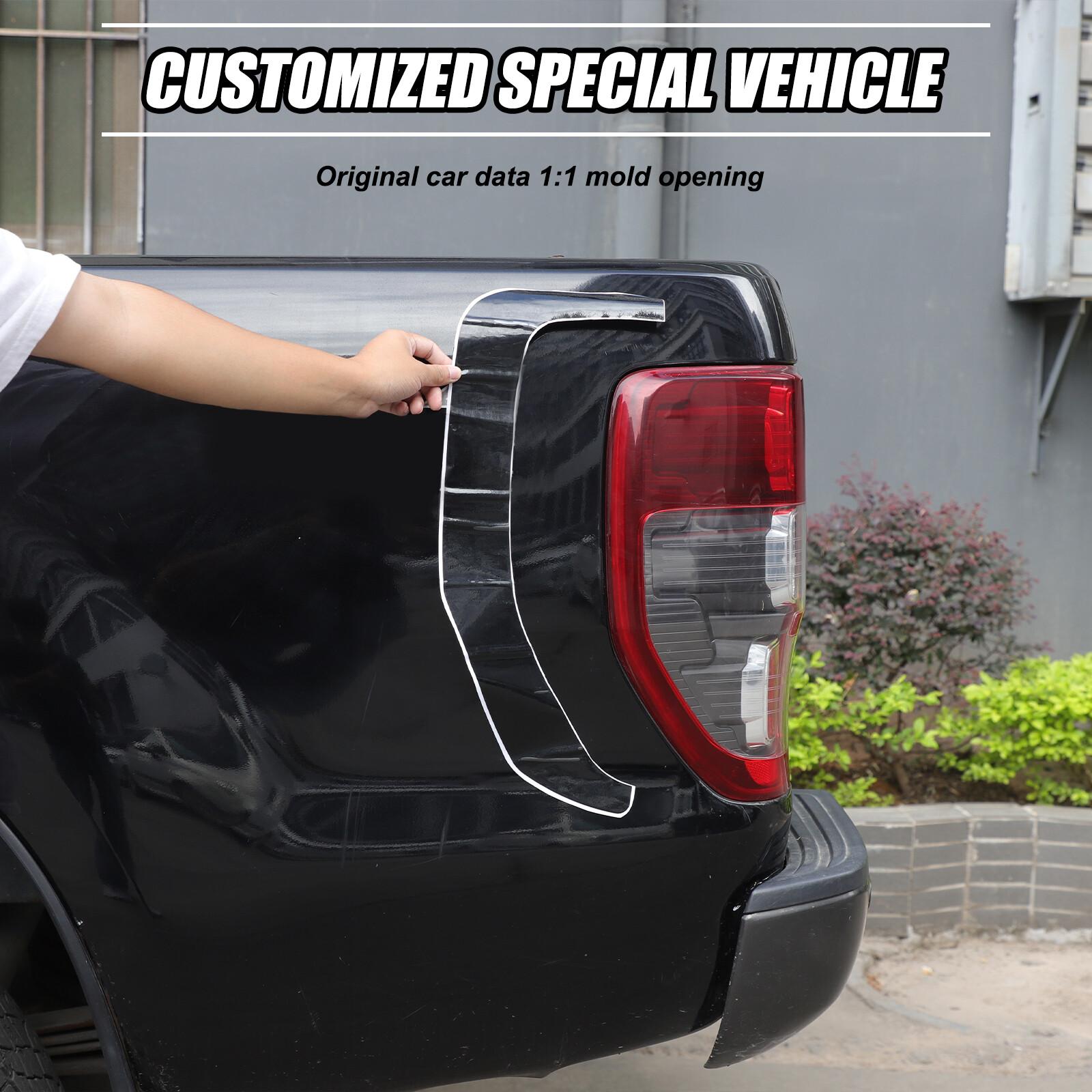 Rear Tail Light Lamp Side Cover Trim Sticker For Ford Ranger T7 T8 2015-