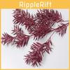 Plastic Artificial Rime Bamboo Leaves Wedding False Blossom For Decor Event