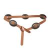 Thin Width Women's Belt Versatile Design Retro Black Belt Fashionable Fashion Belt  Daily Wear