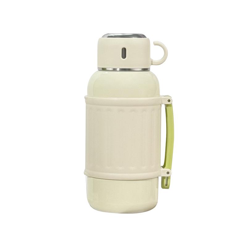 

Large Capacity Bao Ma Pot 316 Stainless Steel Thermos Mug Outdoor Portable Sports Carrying Strap Insulated Kettle Cup 1000ml