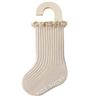 Newborn Male Female Babies Infants Children Combed Cotton Spring and Autumn Summer Lace Medium Tube Non-slip Floor Socks