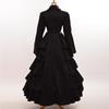 Gotisch Lolita Mittelalterlich Europäisch Lang Übergröße Bühnenkostüm [FAD-4U] Kleid, Schwarz, Stil, Ärmel, Größe, Cosplay, Kostüm, Halloween, Fotografie,