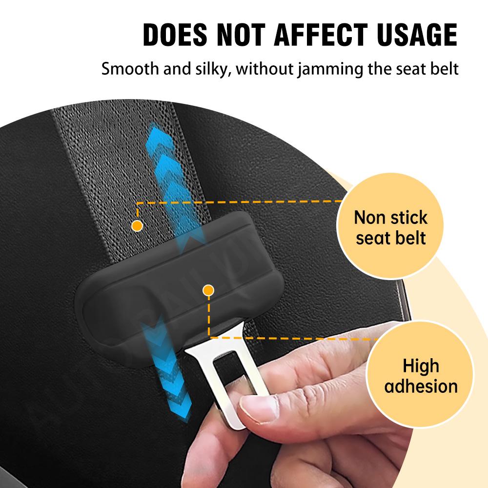 For Tesla Model 3 2025 2025 2025 Highland 2025 2025 2026 Car Seat Belt Buckle Protector Cover Anti-collision Car Accessories