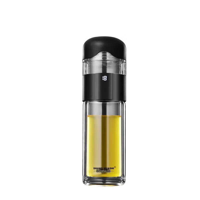 Shanghuashi Shengxi Portable Tea Infuser Glass Bottle