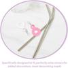 PRETYZOOM 20pcs Straw Charm Adapters, Silicone Dangle Hanging Charm, Compatible Ornament Adapters for Straw Cups, Tumblers
