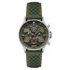 Hawker Typhoon Coningham Chronographe Bracelet Cuir Harding Cadran Vert Quartz AV-4093-0D Montre Homme