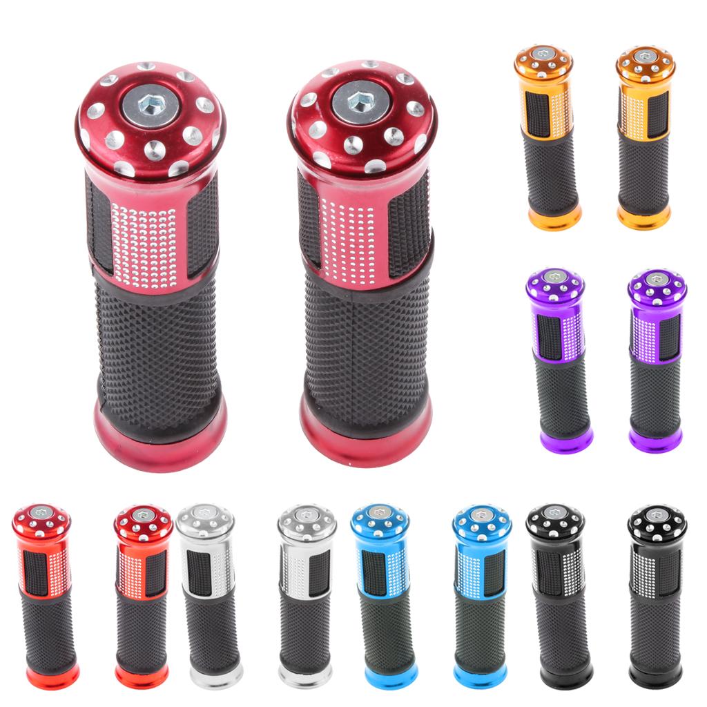 1 paar Universal CNC Motorcycle 22mm Handlebars Bar End Hand Grips