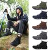 Fashion Outdoor Climbing Shoes High Top Breathable Anti-Slip Casual Shoes Men's Hiking Shoe Rock Climbing Shoe Men for Zapatillas Male