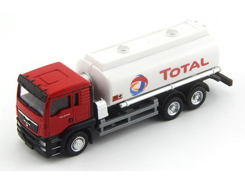 Ma Ke Da Alloy Car Model: Fire Truck, Tanker, Mixer, Garbage, Cement, Transport Vehicles