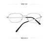Metal Frame Square Reading Glasses Anti-fatigue Fashion High Definition Men Women Full-frame Eyeglasses Gold Presbyopia Diopter