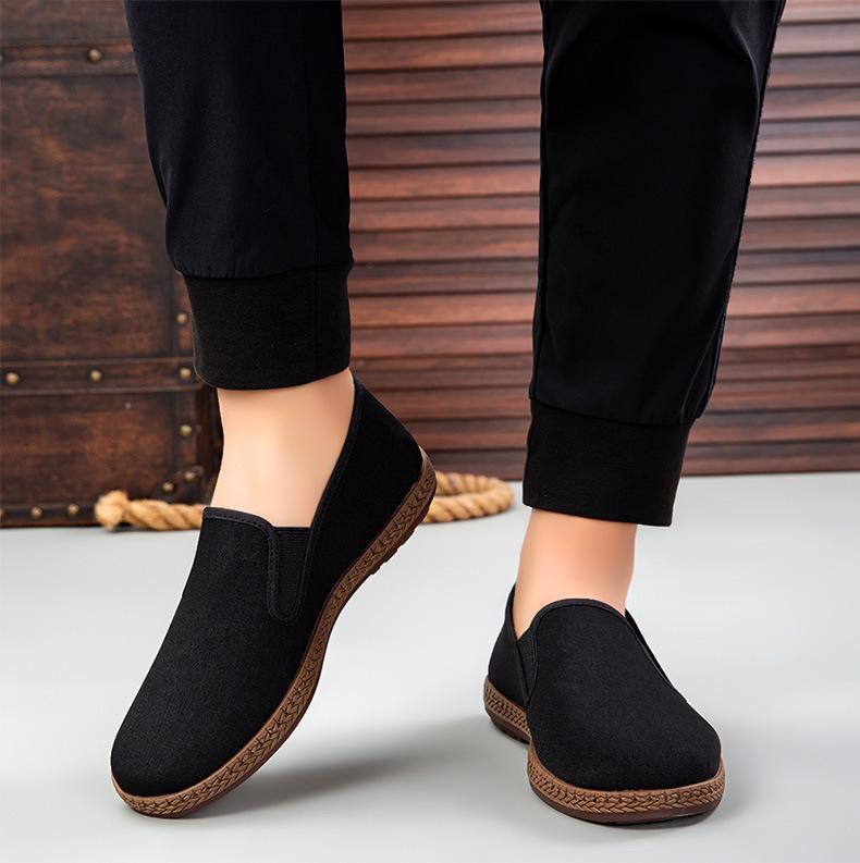 Pantofi slip-on pentru bărbați 2025 cu branț magnetic vibrator respirabil