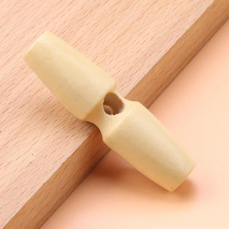 10 Stück Holzhorn-Schnallen Damen-Windmantelknöpfe Schöne Trendige Knöpfe DIY Bekleidung Nähzubehör