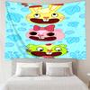 Happy Tree Friends5 Tapestry for Bedroom Aesthetic Classroom Tapestries Wall Hanging for Living Room Dorm Office,Ideal Creative Gift