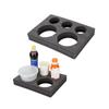 Disposable Cup Carrier Holder Thickness 7cm Porous Drink Tray Shock-absorbing Large Capacity Takeout Coffee Trays