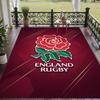 Soft Floor Carpet England Rugby Pattern Area Rug Decorative Mat For Home Room Decoration