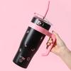 Xiaoyueya 1.2L Insulated Tumbler with Handle & Straw
