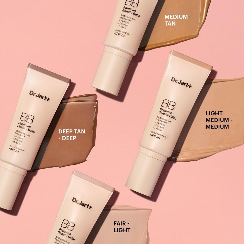 DR. Jart+ Premium BB getönte Feuchtigkeitscreme mit Niacinamid und LSF 40