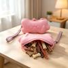 Puppy Shape Silicone Dog Treat Pouch Food Grade Silicone Dog Snack Pockets  Dog Walking