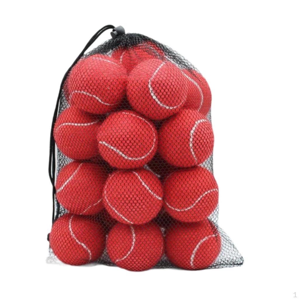 20 Pieces Tennis Balls Training Pet Dog Elastic Wear Resistant for