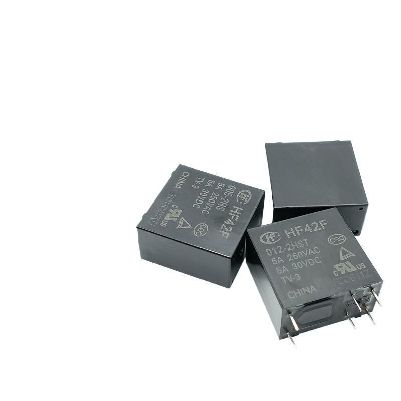 In-Stock Hongfa Relay HF42F-012-2HST, 5VDC/24VDC, 6-Pin, 5A, Two Normally Open Sets