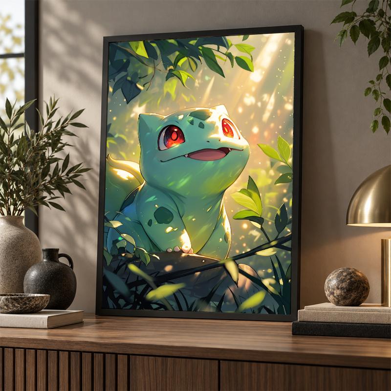 5D Diamond Painting Bulbasaur DIY Full Drill Diamond Art Kit Home Decoration