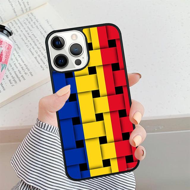 Bandeira da Moldávia Passaporte Moldávio Mapa da Bandeira Capa de Telefone Para iPhone 17 Air 16 15 14 plus 11 12 13 Pro max Capa Shell coque