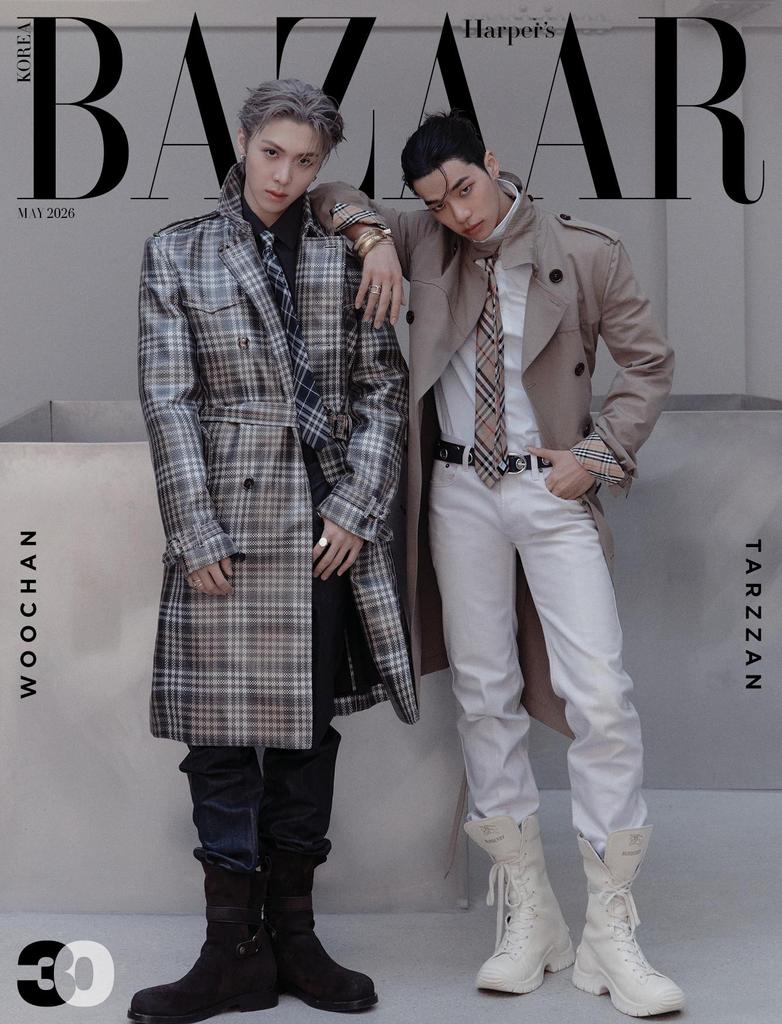 HARPER'S BAZAAR Korea 2026 MAY All Day Project Tarzan & Woochan, Kim Chaewon, Hwang Minhyun, Karina
