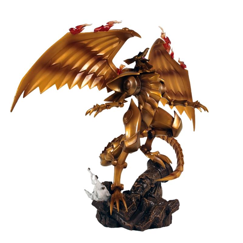 

2025 New Duel Monsters Anime Desktop Ornament Statue Winged Dragon Three Illusory Gods Collectible Figure Anime Them Model Gifts