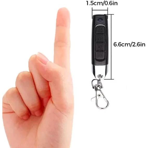 4-in-1 Remote Control Duplicator, Remote Control Duplicator for Cars, Wireless Cloning Key Fob Duplicator, 433MHz Copy Remote Controller, Universal