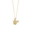 Small Group Design Butterfly Safety Buckle Necklace for Women, Light Luxury and Versatile, High-end Feel Collarbone Chain
