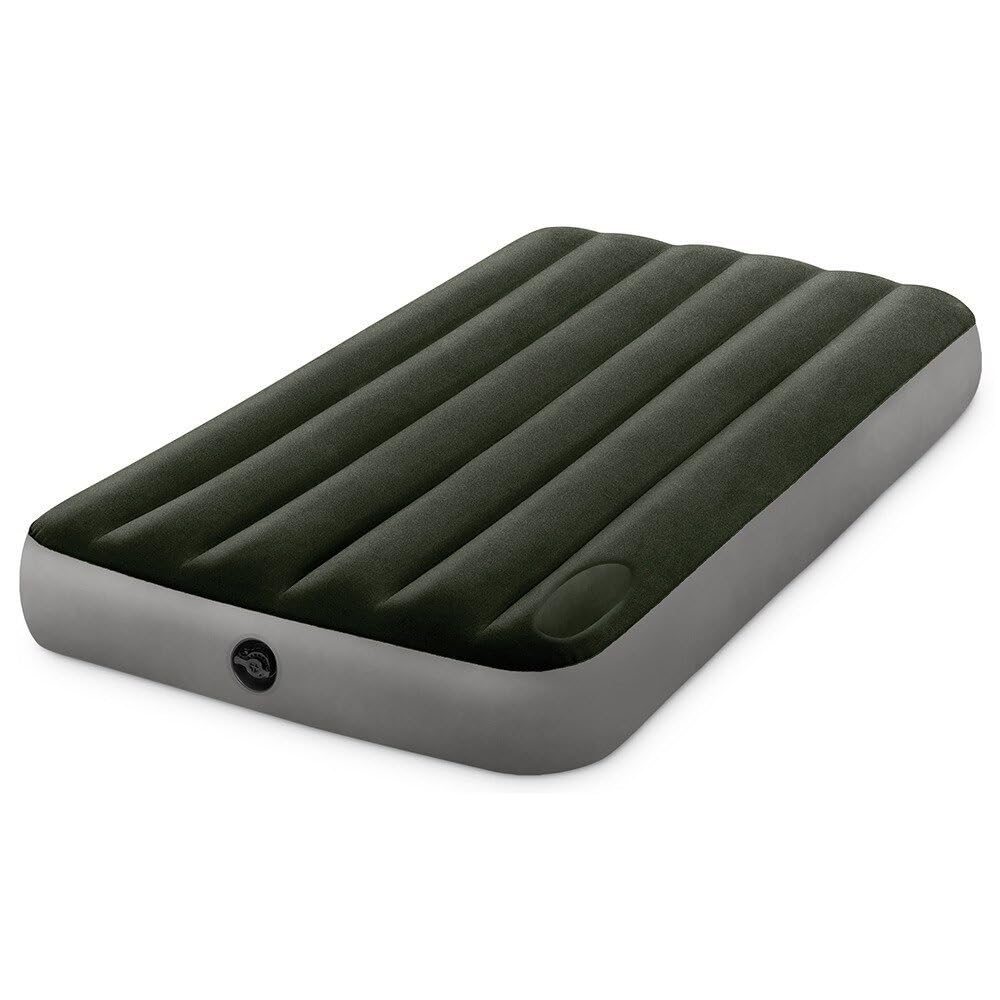 INTEX Downy Air Bed with Foot Pump, 99 X 191 X 25 Cm, 64761 [Official Japanese Product]