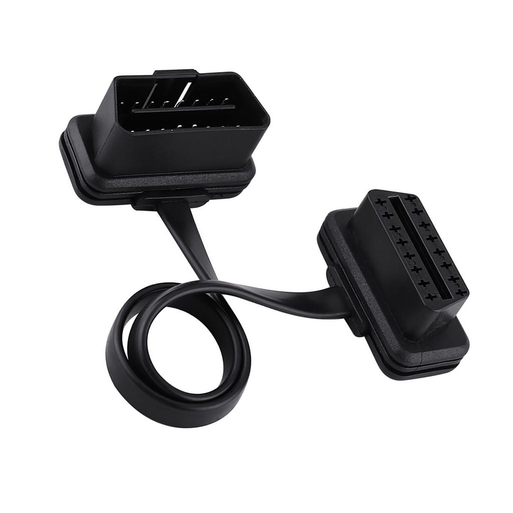 Car Auto 16 Pin Male To Female OBD2 Extension Cable Diagnostic Adapter 30cm12inch Length