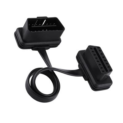 Car Auto 16 Pin Male To Female OBD Extension Cable Diagnostic Adapter 16 Pin Male To Female Cable Diagnostic Extension Adapter