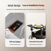 Yuwell H059B Reclining Manual Wheelchair with Commode and Dining Table