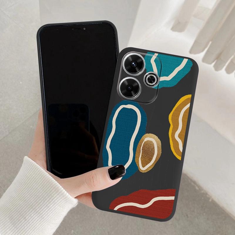 

Модный узорчатый мягкий силиконовый чехол для Samsung A55 A35 M35 S24 Xiaomi Redmi Note 13 Pro Poco C65 iPhone 15 камера противоударный защитный бампер чехол Samsung Galaxy S20