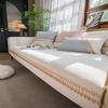 Four Seasons Universal Chenille Precision Jacquard Sofa Cushion Modern Simple Stitching Non-Slip Sofa Cushion Towel