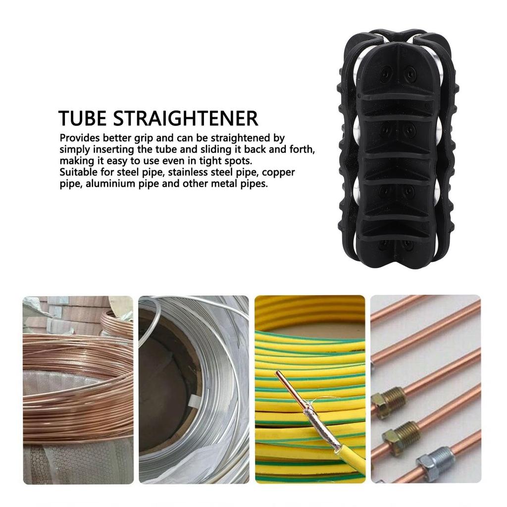 5/16 Inch Pipe Coil Straightening Tool Tube Straightening Machine Aluminum Tube Straightener Handheld Pipe League Device PVC Manual Tool Brake Pi