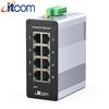 ADKON 8-Port 100Mbps Industrial PoE Switch