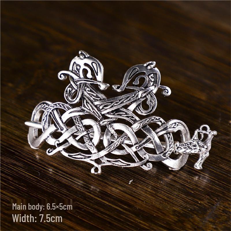 Hanfu Haarkrone: Unisex Kopfschmuck im antiken Stil mit Haargummi und Nadeln für Cosplay, Fotografie und Auftritte.