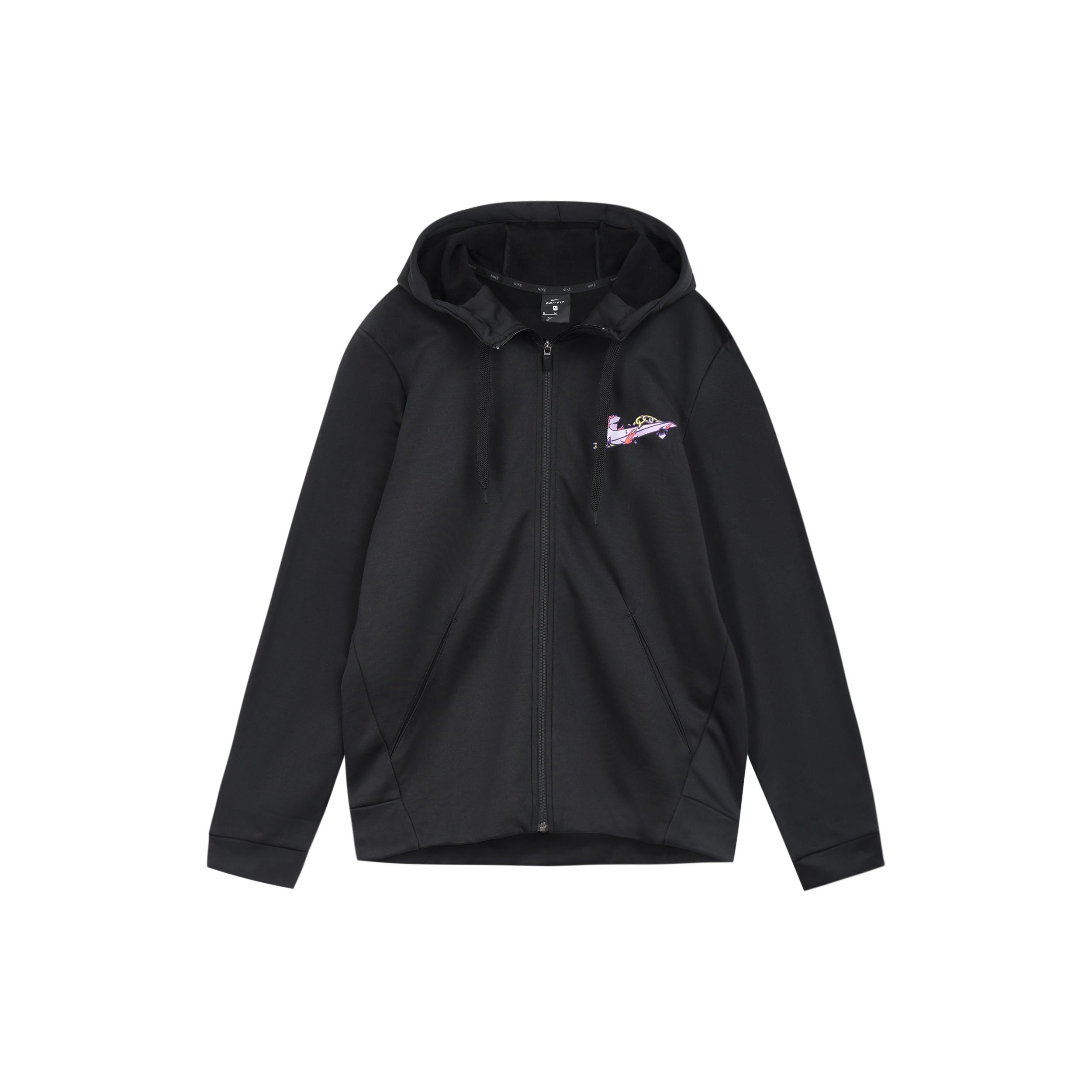 Nike Therma Dri-FIT Full-length zipper Cardigan Training hoodie Black Men s CK4588-010 S