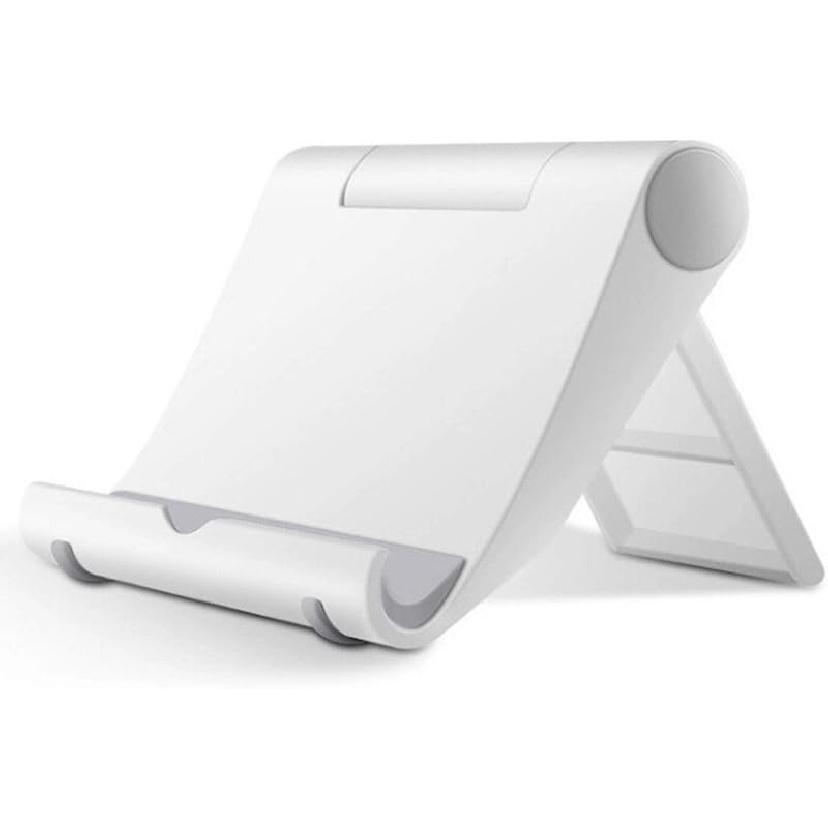 Cell Phone Multi-Angle Stand Holder Mount Cradle Organizer Charger Station Tablet Desktop Bed Office School Kitchen Travel Foldable Portable