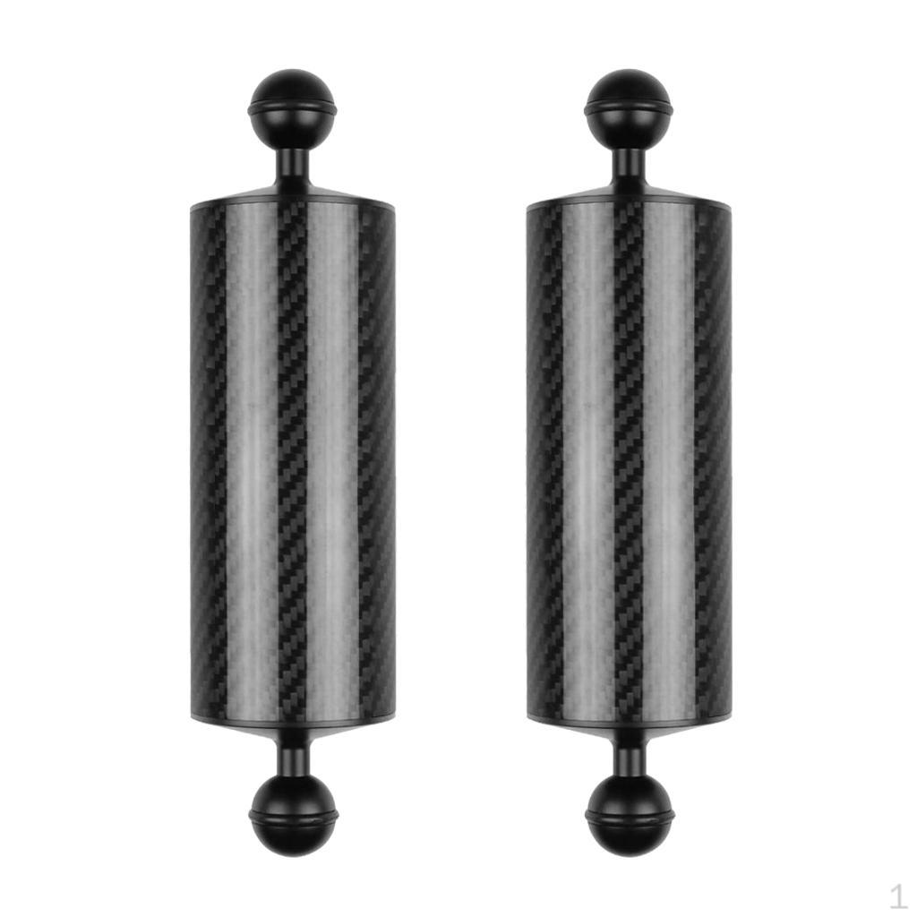 

2x 60мм Подводный волоконный 8 дюймов. Плавучий кронштейн для фотографии