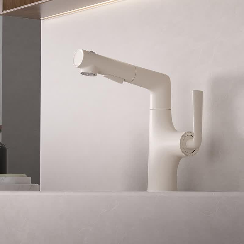 OEING Light Luxury Pull-Out Basin Mixer Faucet