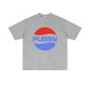 2025 Summer Funny Pussy Meme Graphic Unisex Women Casual Loose Tshirt Unisex High Quality Soft 100 Pure Cotton Printed Tshirt