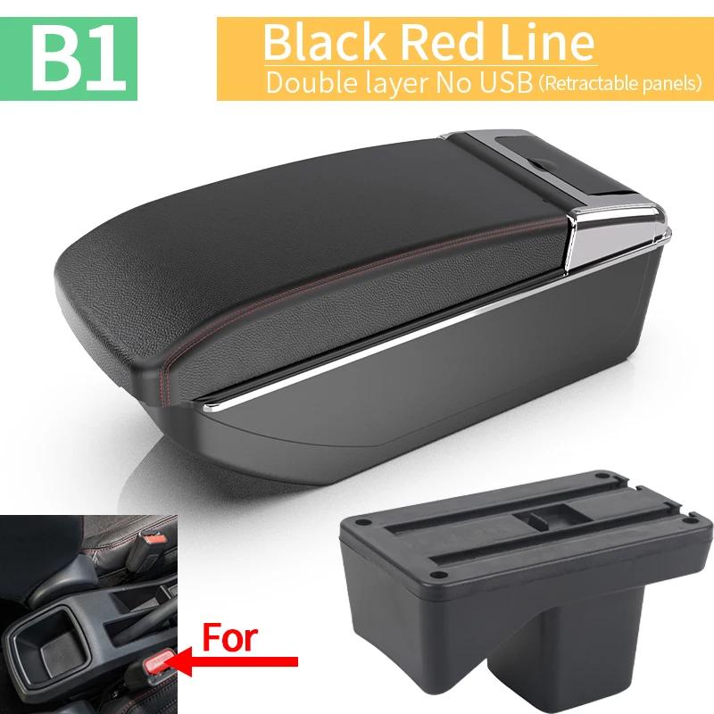 

For Perodua Axia Toyota Agya Toyota Wigo car armrest center console interior modification storage box 2023/2024 car usb accessor