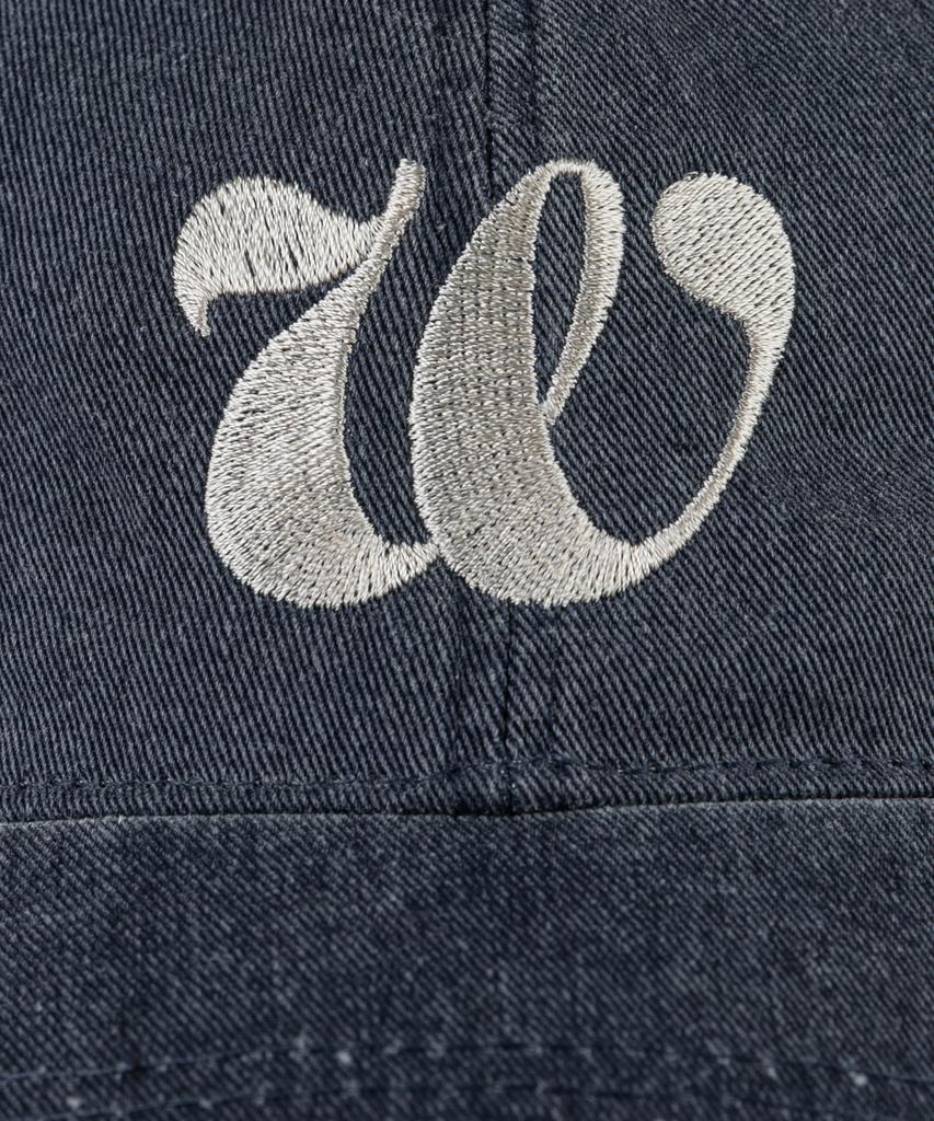 Wig W Script Pigment Ball Cap - Navy