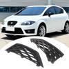 2PCS Side Front Bumper Lower Bezel Grille Front Side Grill Covers Front Bumper Fog Light Cover for SEAT Leon SC ST 5F 2012-2017