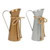 Metal Pitcher Vases With Handle Farmhouses Home Decors Shabby Florals Container For Dried Flower Centerpieces Display