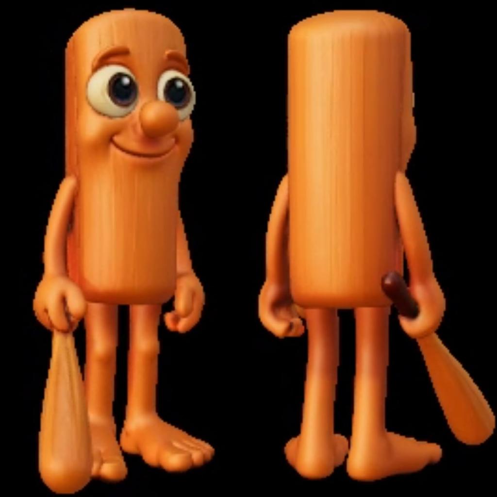 Tung Tung Tung Sahur Desk Decor Ornament Meme Figurines, Brainrot Tung Sahur Meme Figure, Collectible Figurines Gift Decoration